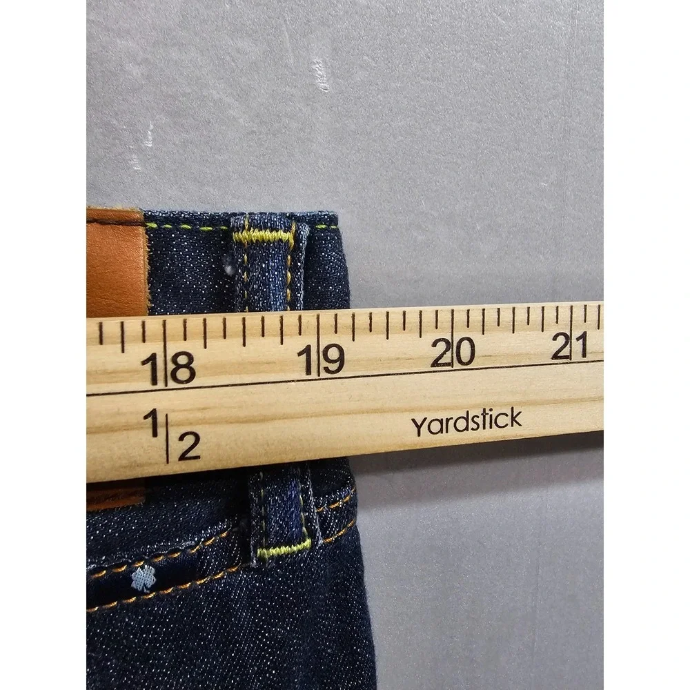 Lucky Brand 361 Vintage Straight Jeans Mens 36x32 Blue Denim Pockets Outdoor